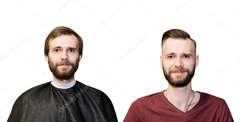 Vorher-Nachher-Vergleich mit neuem Fade und frischer Kontur
